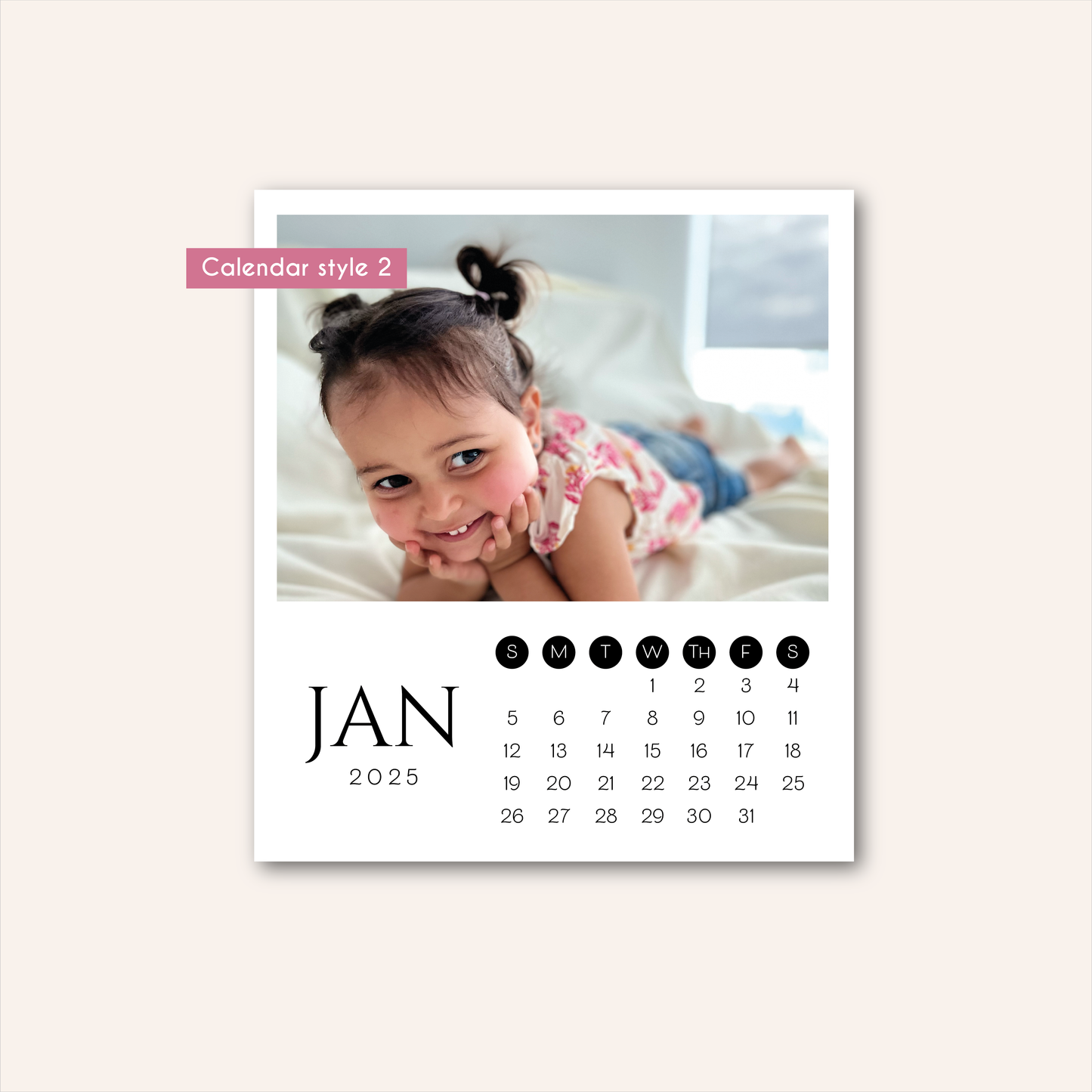 PHOTO CALENDAR MAGNETS