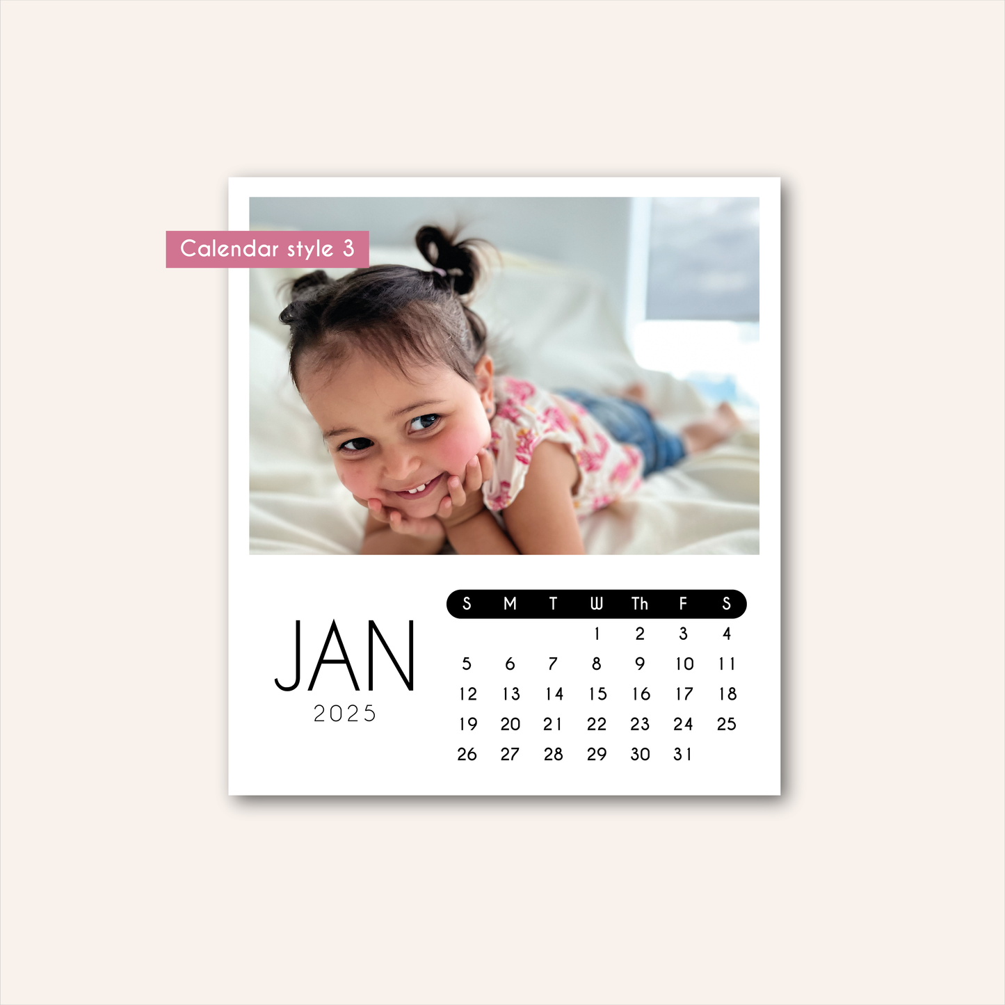 PHOTO CALENDAR MAGNETS