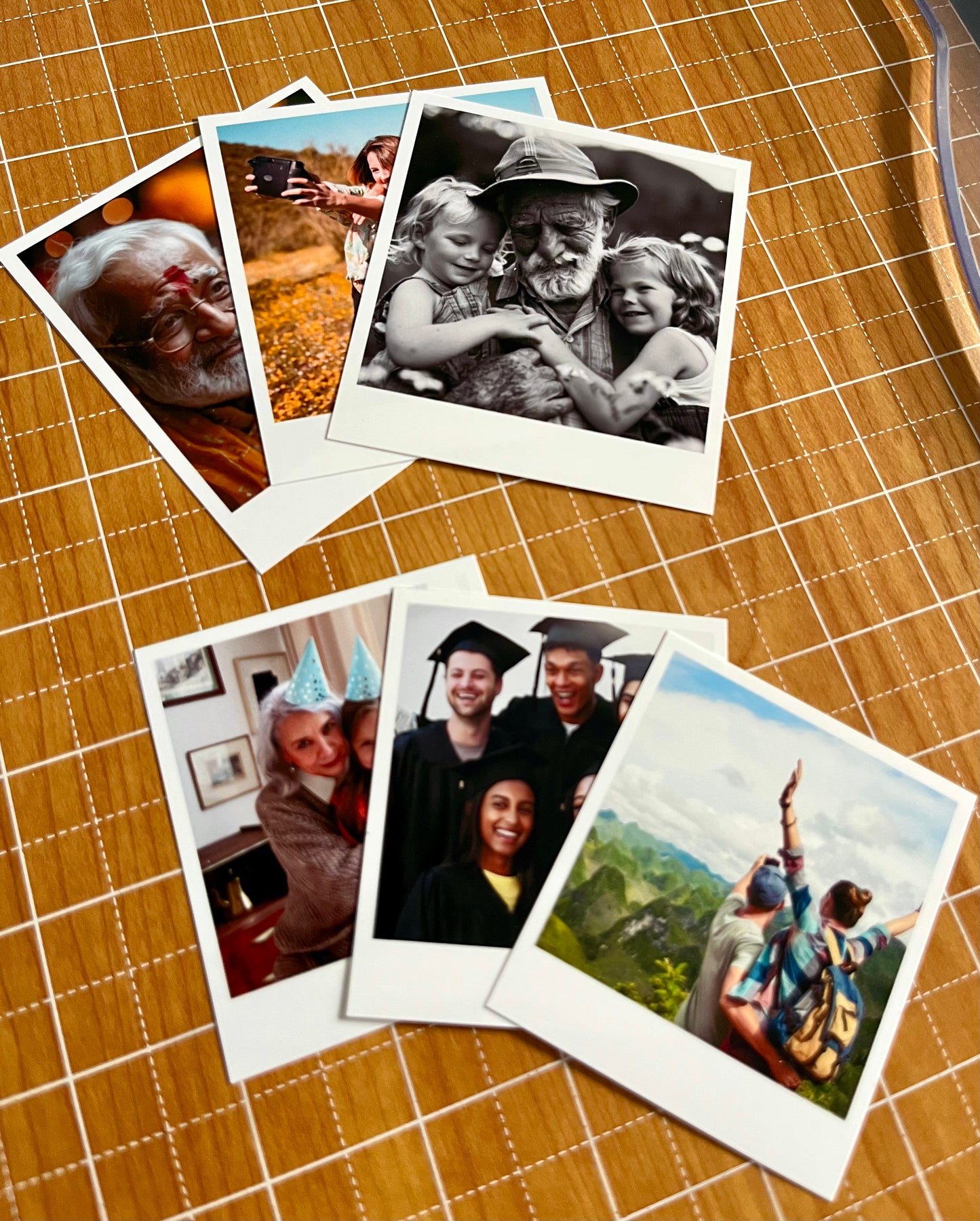 CHRISTMAS POLAROID PRINTS