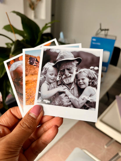 CHRISTMAS POLAROID PRINTS