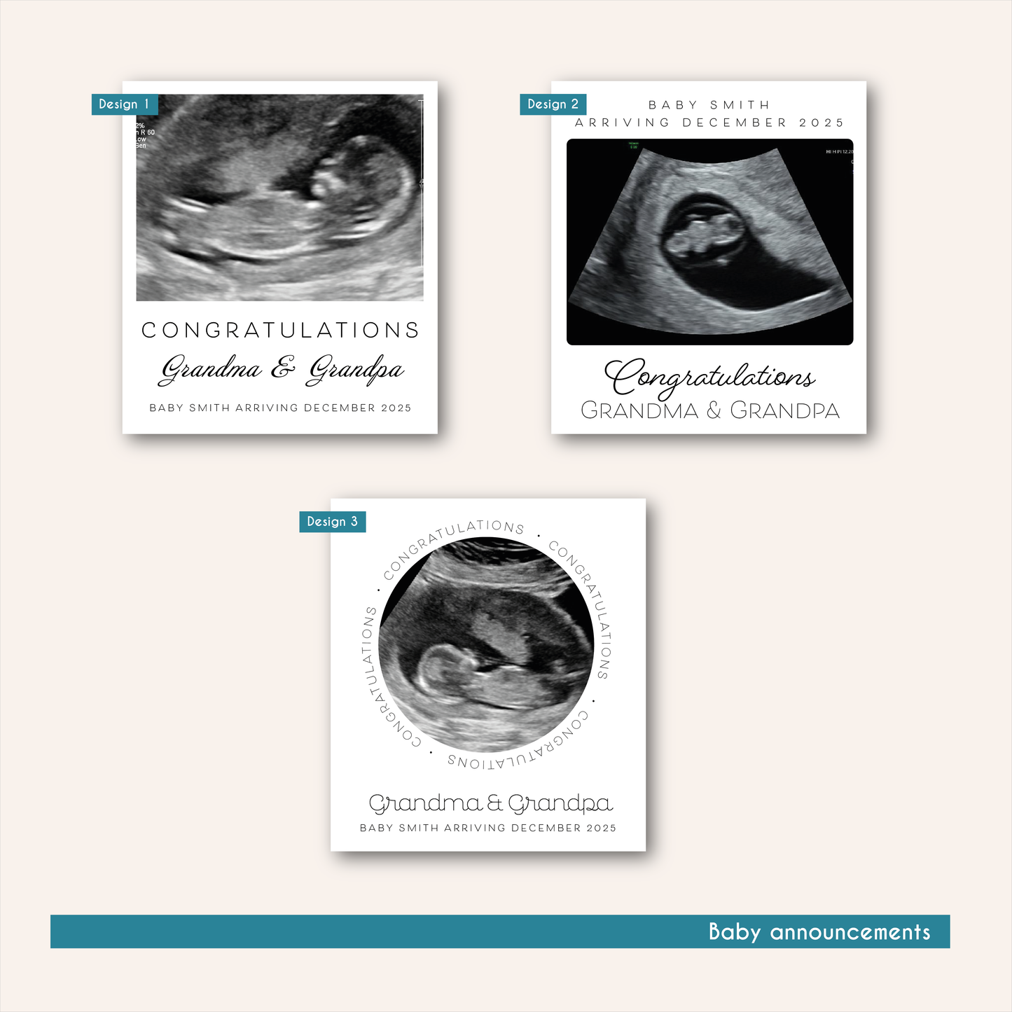 BABY ANNOUNCEMENTS