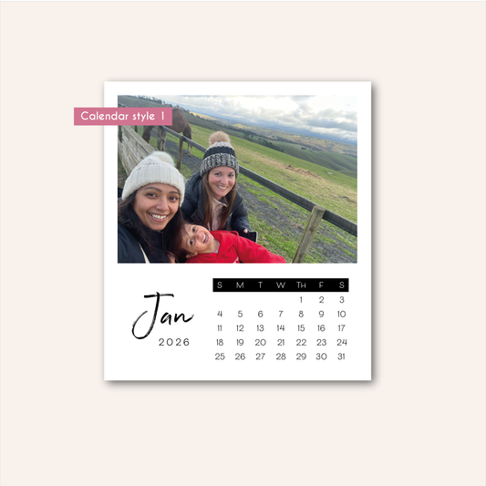 2026 PHOTO CALENDAR MAGNETS
