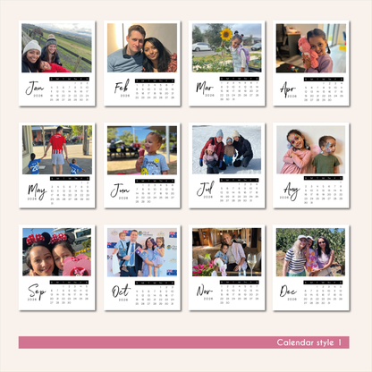 2026 PHOTO CALENDAR MAGNETS