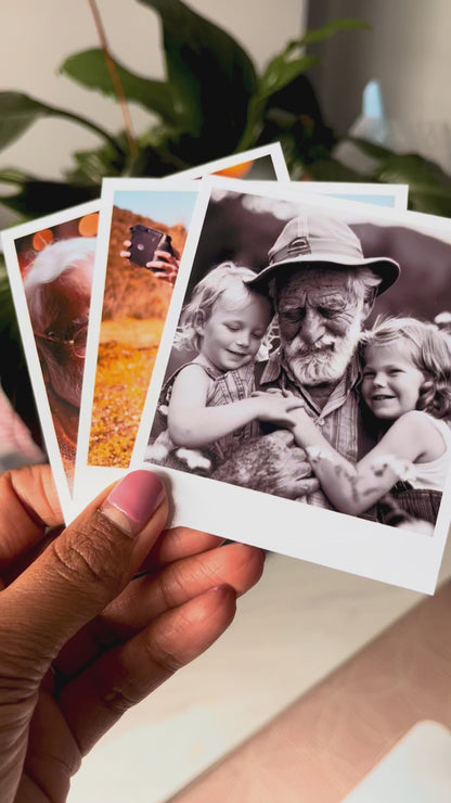 CHRISTMAS POLAROID PRINTS